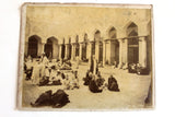 Félix Bonfils Khân al-Khalili, Bazaar, Al-Azhar Mosque Egyptian Original 2x Photos 1880s