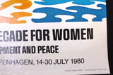 United Nations Decade for Women, Equality, Development and Peace ORG Poster 80s