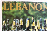 Lebanon Tourism Travel Lebanese Le Phoenicien Vintage Org French Poster 60s?