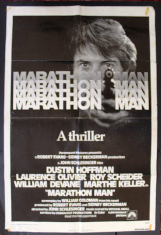 Marathon Man (Dustin Hoffman) 41"x27" Original Movie US Poster 70s