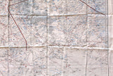 Cold War-era British GSGS Silk Escape Map (Beyrouth – Damas - Al Jauf - Saudi Arabia) Map 1951