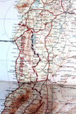 Syrie & Liban, Syria Lebanon Lebanese French Map 1936