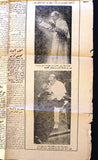Bayrak جريدة البيرق Pope Pius XII Death F Arabic Newspaper 1958