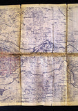 خريطة مخطط مشروع بسكنتا, صنّين  Baskinta, Sannine Master Plan and zoning Blueprint Lebanon Lebanese Map 1940s?