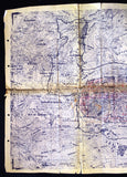 خريطة مخطط مشروع بسكنتا, صنّين  Baskinta, Sannine Master Plan and zoning Blueprint Lebanon Lebanese Map 1940s?