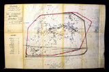 خريطة بولونيا - المروج Mrouj and Bois de Boulogne Urban Master Plan Lebanon Lebanese Map 1968