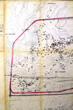 خريطة بولونيا - المروج Mrouj and Bois de Boulogne Urban Master Plan Lebanon Lebanese Map 1968