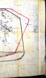 خريطة بولونيا - المروج Mrouj and Bois de Boulogne Urban Master Plan Lebanon Lebanese Map 1968