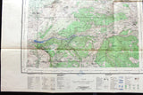 خريطة برقايل Berqayel Lebanon Lebanese Map 1963