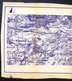 خريطة مخطط منطقة صوفر Sofar region Blueprint Lebanon Lebanese Map 60s?
