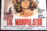 The Manipulator (Stephen Boyd) 37"x26" Original Movie Italian Poster 70s