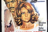 The Manipulator (Stephen Boyd) 37"x26" Original Movie Italian Poster 70s