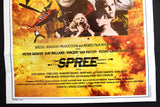 Spree (Peter Graves) 39x27" Lebanese Original Movie Poster 70s