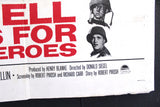 Hell is for Heroes {Steve McQueen} 41x"27" British Original Movie Poster 60s