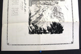 ملصق اميرآلاي الجند اللبناني ملحم بك الخوري, مجلة الهدى Arabic Lebanese Senior Colonel Al-Hoda Magazine Original Poster 1909