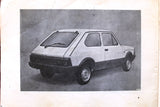 كتاب ارشادات التشغيل والصيانة Arabic Owner and Maintenance Manual Book 1960s