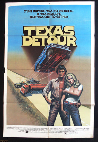Texas Detour ( Armstrong) 27x41" Original US Movie Poster 70s