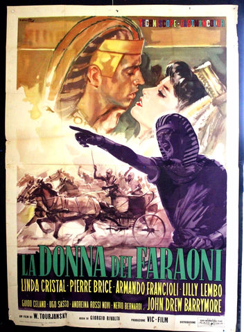 La Donna Dei Faraoni 4F Poster