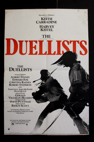 The Duellists (Albert Finney) Original British UK Movie Poster 70s