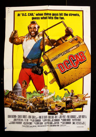 D.C. Cab {Mr. T} Lebanese 39x27" Original Film Poster 80s