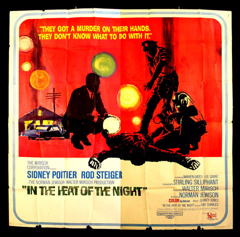 IN THE HEAT OF THE NIGHT 6sh Poster