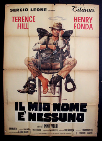 il Mio Nome è Nessuno (Terence Hill) 2F Italian Poster 70s