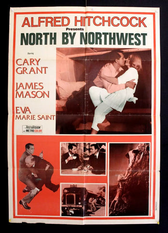 NORTH BY NORTHWEST Poster