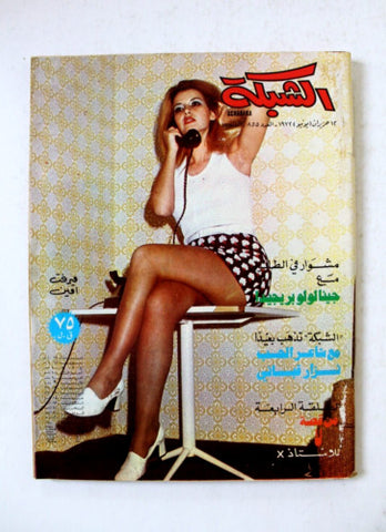 مجلة الشبكة Chabaka Achabaka ميرفت أمين Arabic #855 Lebanese Magazine 1972