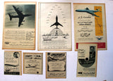 (Lot of 129) Airlines Travel Magazine Arabic Ads Egypt/Lebanese Advertising 50s+