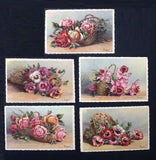 Flowers France Super Editions Superluxe Vintage Paris (Set of 13) Postcard 40s?