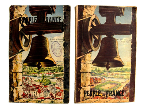 (Lot of 2) Peuple De France People French #261/280 Magazine 1938/1940