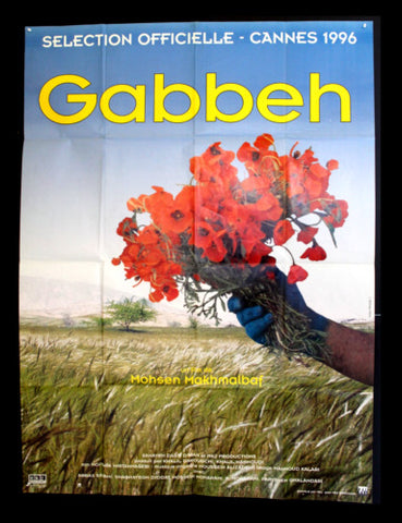 Gabbeh {Shaghayeh Djodat} 63"x47" French Movie Poster 90s