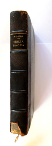 BIBLIA SACRA justa Vulgate exemplaria et correctoria romana - Parisiis 1887