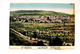 ملصق القدس الشريف General View of Jerusalem 20x27" Framed Old Poster Pre-1930s