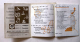 فندق فينيسيا بيروت Phoenicia Hotel Welcome Card/Map Beirut Lebanon Brochure 60s