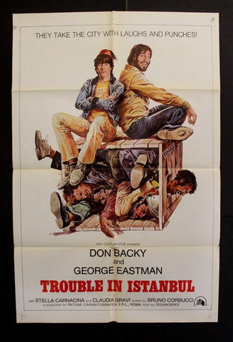 Trouble in Istanbul (Don Backy) 27x41" Original US Movie Poster 70s