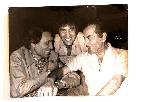 صورة فريد الأطرش, عبد الحليم حافظ Abdel Halim Hafez, Farid al-Atrash Original Photo 1972