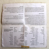 مسرحية سجن النساء, نوال السعداوي Lebanese Theatre Play AUB Program/Poster 90s