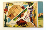 Wild West Vintage Story Philmar Limited Book with Models / cutout 50s?