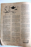 Jeune Fille d'Aujourd'hui French Lebanese Women Harissa Magazine April 1953