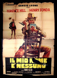 il Mio Nome è Nessuno (Terence Hill) 4F Italian Poster 70s
