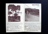 Un Cedre Symbolique Carte Routiere Hoteliere du Liban Lebanese Brochure Map 1933