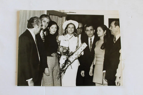 صورة ملكة جمال لبنان, الكون, جورجينا رزق Original Georgina Rizk Miss Lebanon Universe Photo 1971
