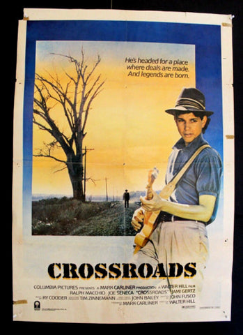 Crossroads {Ralph Macchio} 39x27" Original Lebanese Movie Poster 80s