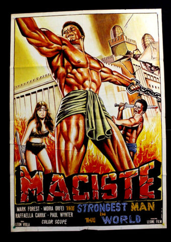 Maciste, the Strongest Man in the World Poster