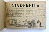 Cinderella Vintage Story Philmar Limited Book with Models / cutout 50s?