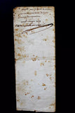 Ottoman Firman order to Tripoli Governor , Sultan Mahmoud I Period, Lebanon dated 1159 AH/1746 A.D