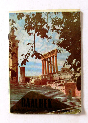 Baalbeck land of History Lebanese Guide French/English Tourist Book 1957