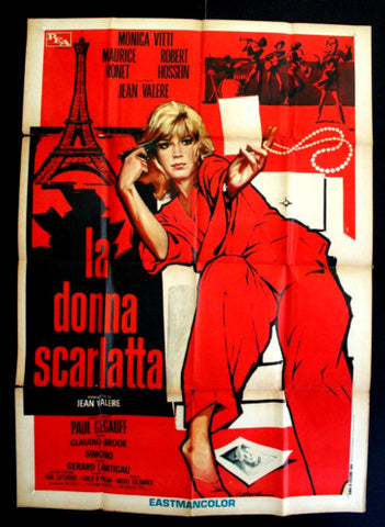 La Donna Scarlatta 2F Poster