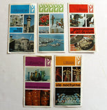 5X Lebanon لبنان Lebanese Tourism BROCHURES Map 70s?